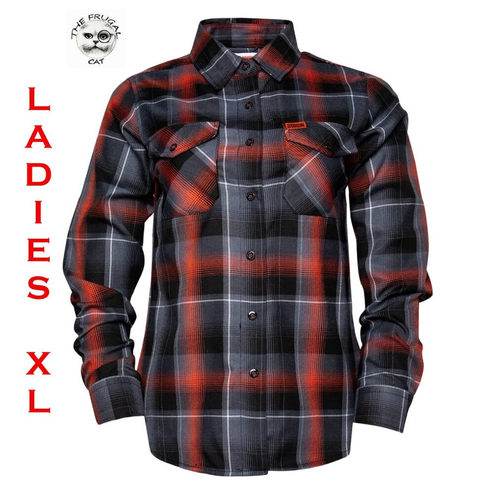 DIXXON FLANNEL - RESIST Flannel Shirt - Women's XL
